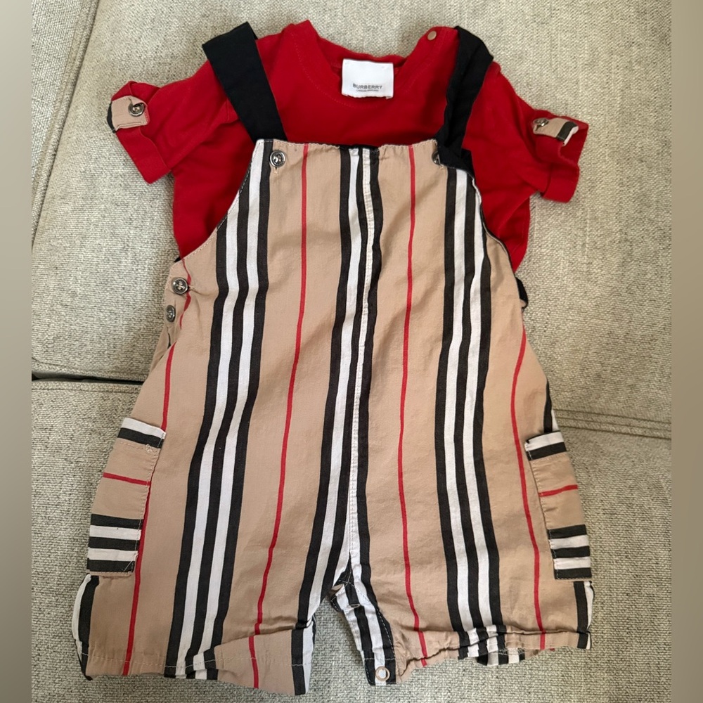 Burberry 24 month old outfit